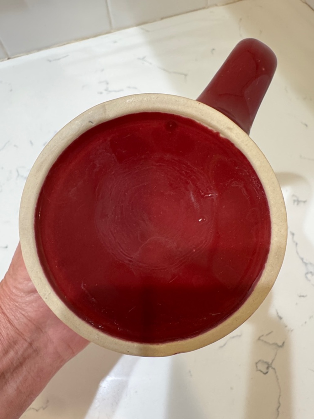Alaska Moose Ceramic Coffee Mug - Red - Picture 10 of 10